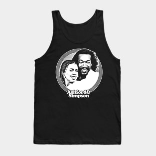 Ashford & Simpson /// 80s Retro Soul Fan Design Tank Top